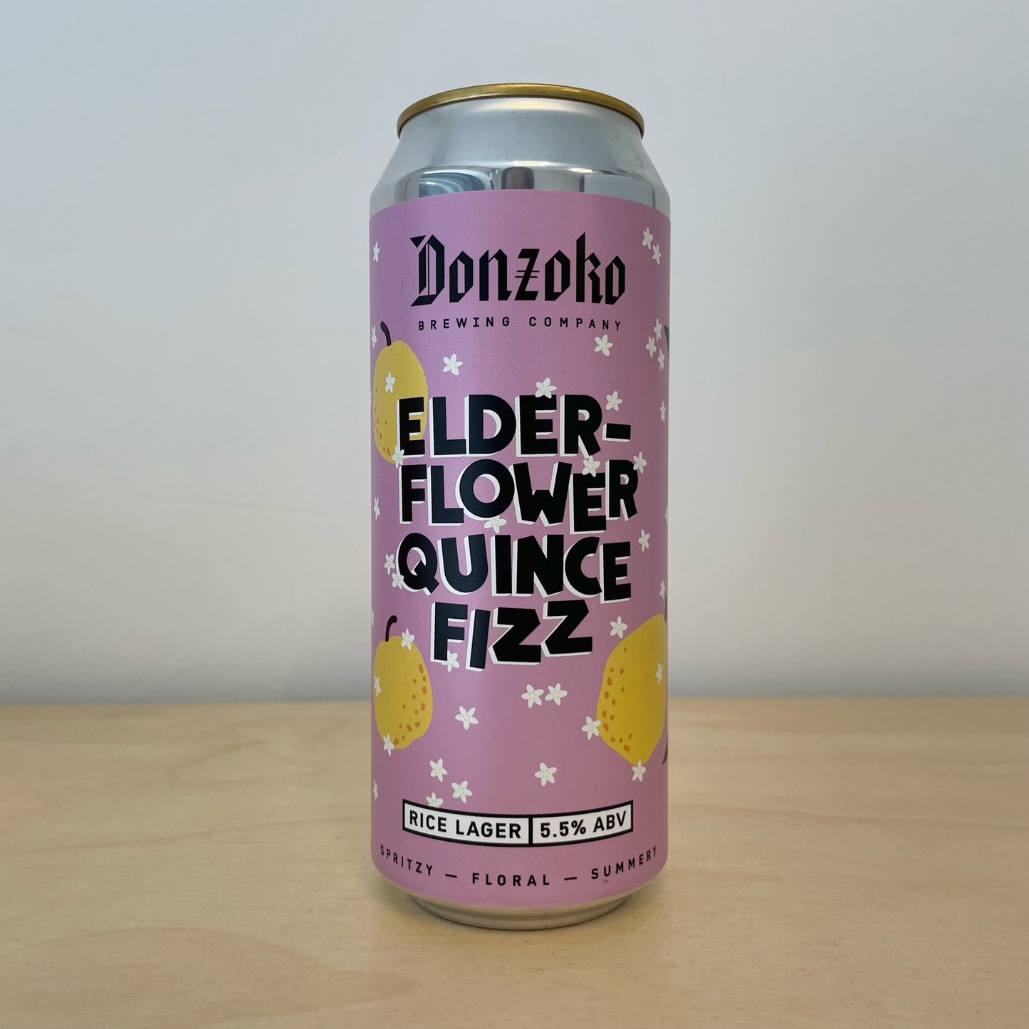 Donzoko Elderflower Quince Fizz (500ml Can)