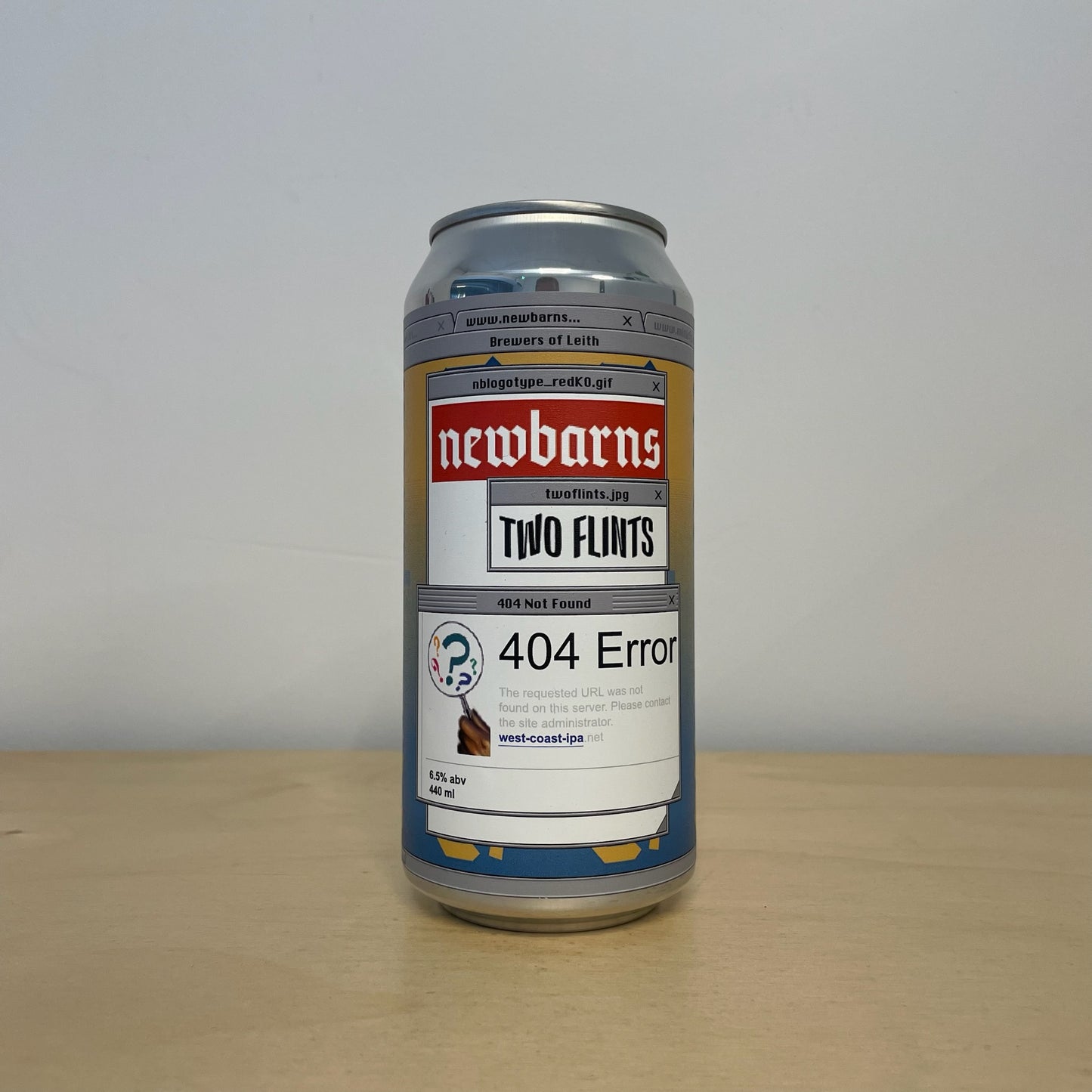 Newbarns x Two Flints 404 Error (440ml Can)