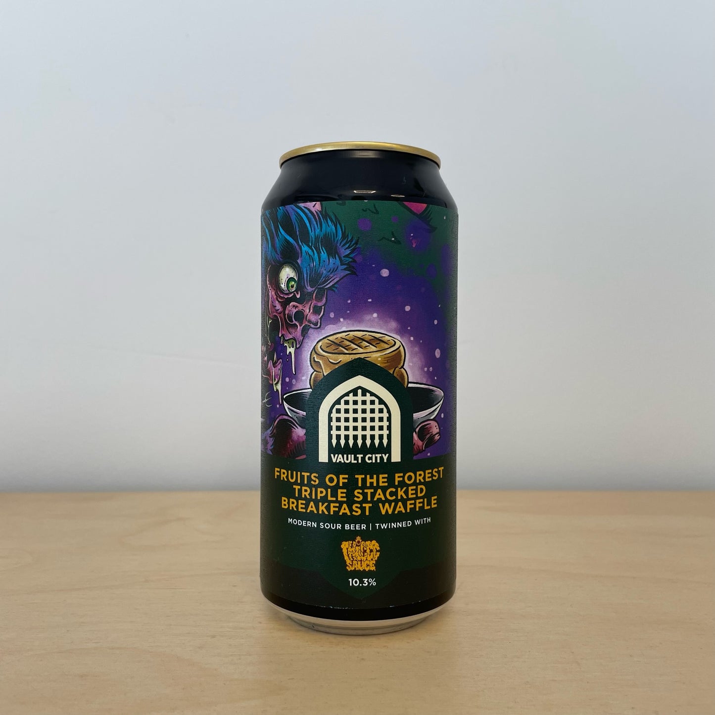 Vault City x Thiccc Sauce Fruits Of The Forest Triple Stacked Breakfast Waffle (440ml Can)