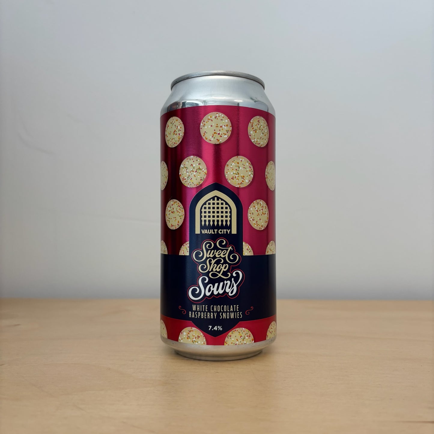 Vault City White Chocolate Raspberry Snowies (440ml Can)