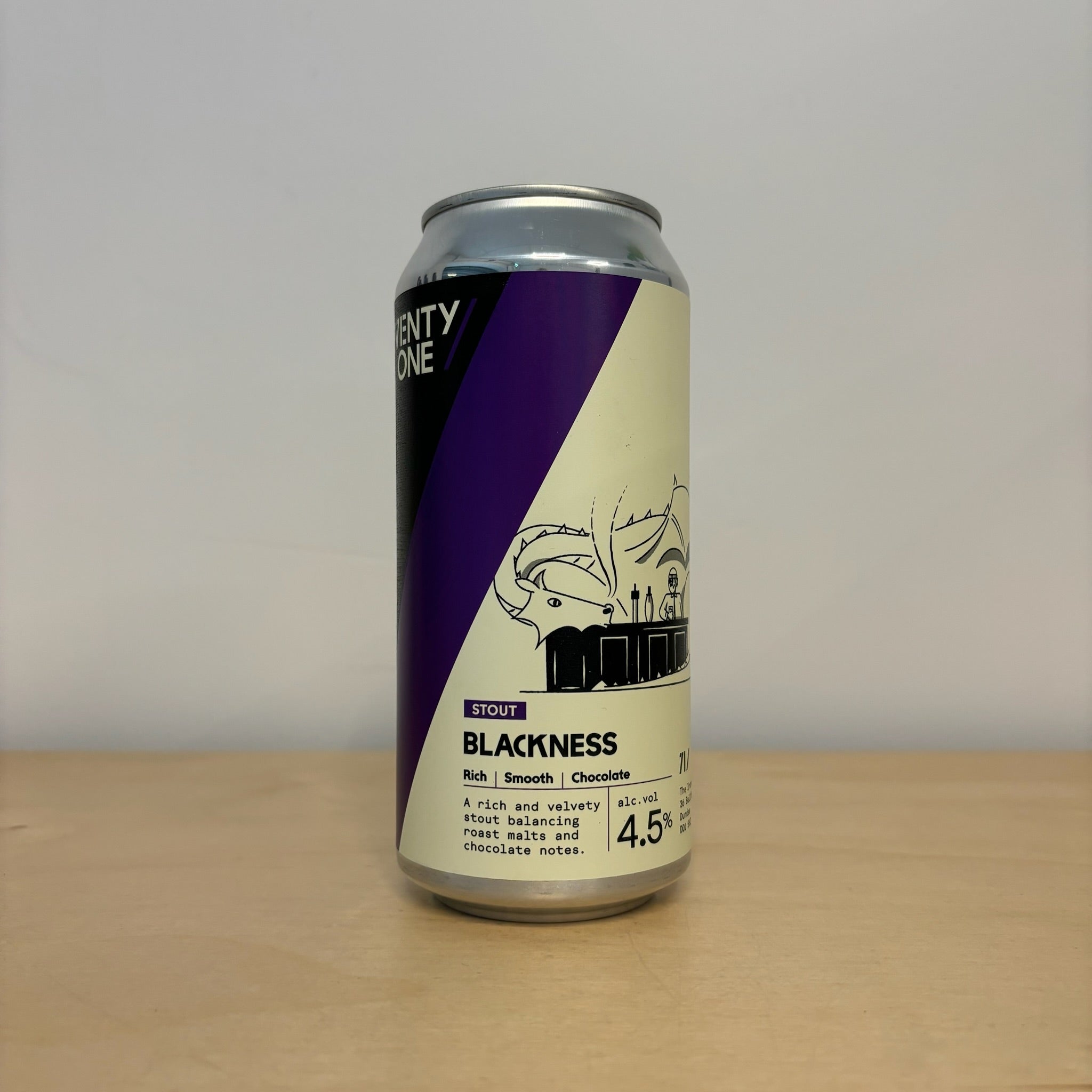 71 Brewing Blackness (440ml Can) - Leith Bottle Shop