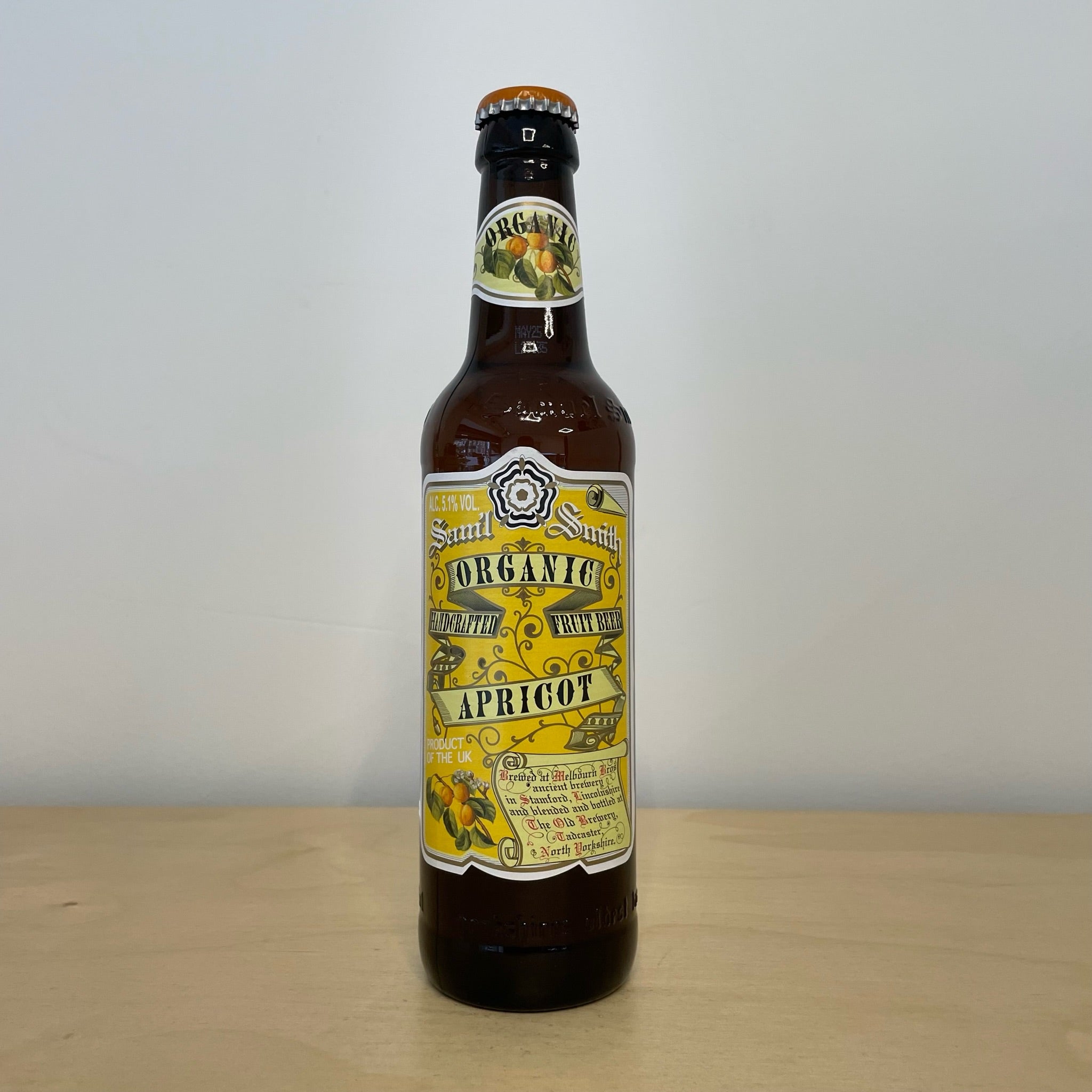 Samuel Smith Organic Apricot Fruit Beer (355ml Bottle) - Leith Bottle Shop