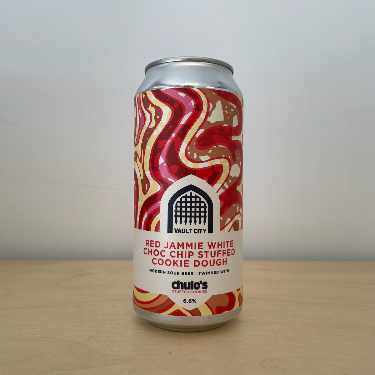 Vault City Red Jammie White Choc Chip Stuffed Cookie Dough (440ml Can)