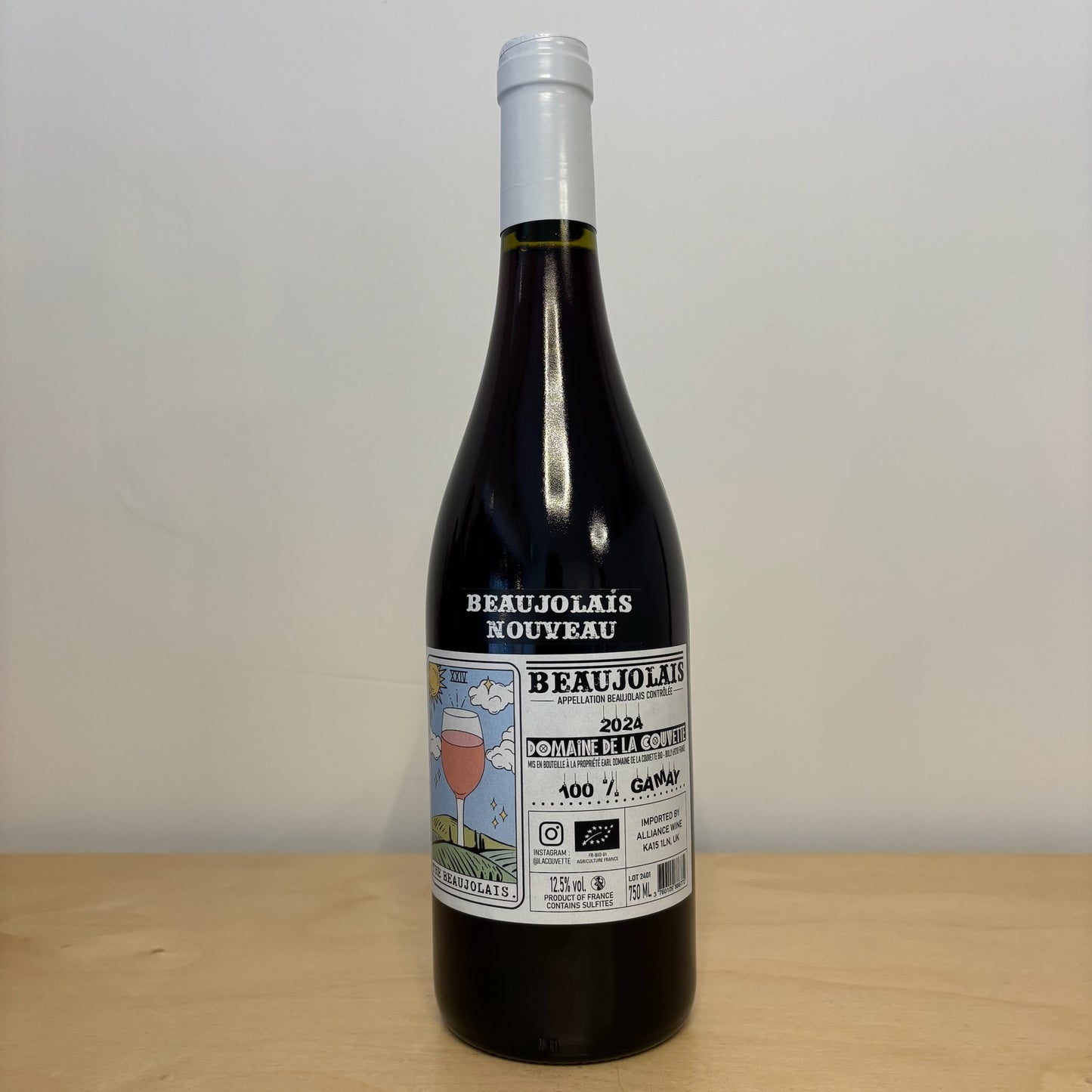 Domaine de la Couvette Beaujolais Nouveau (750ml Bottle)