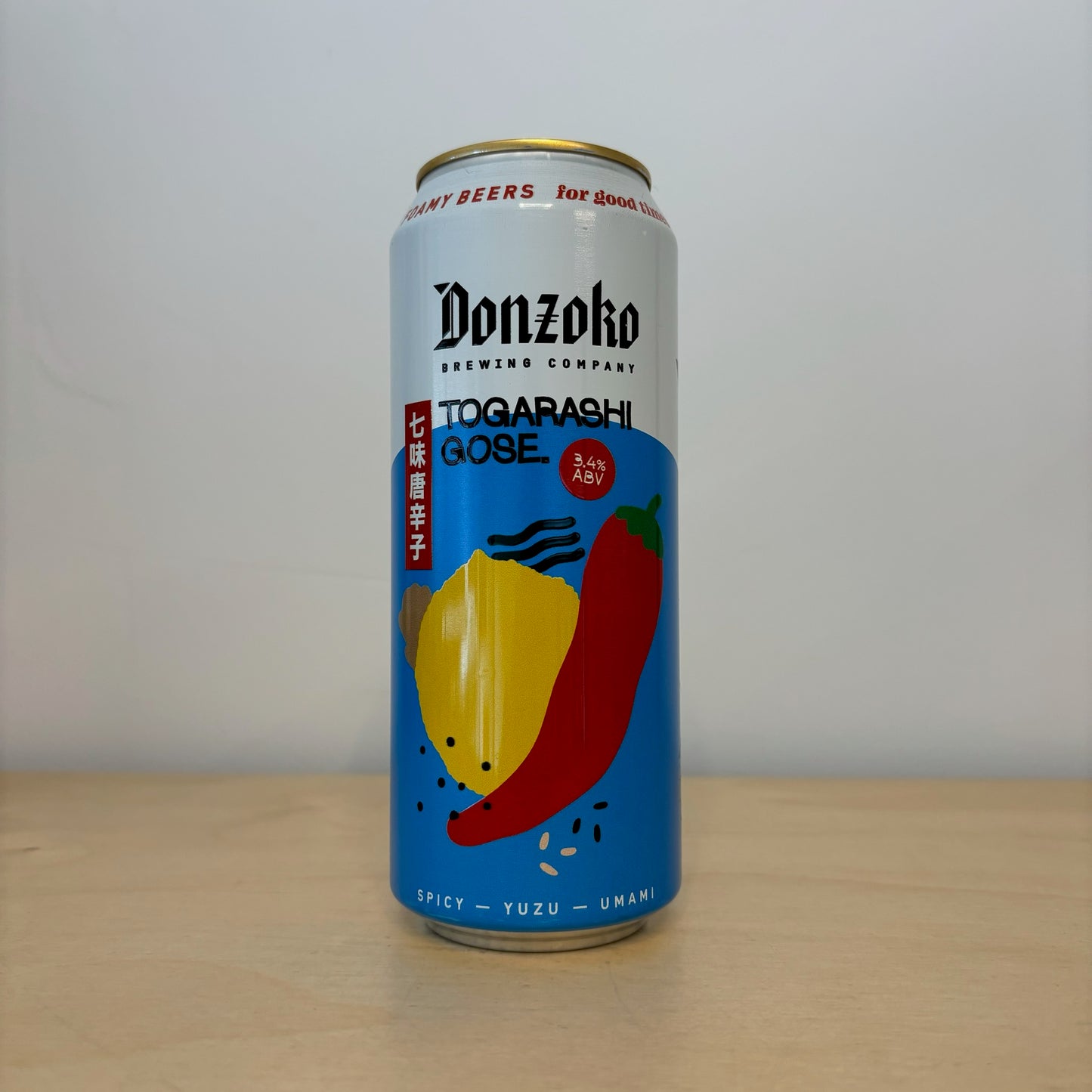 Donzoko Togarashi Gose (500ml Can)