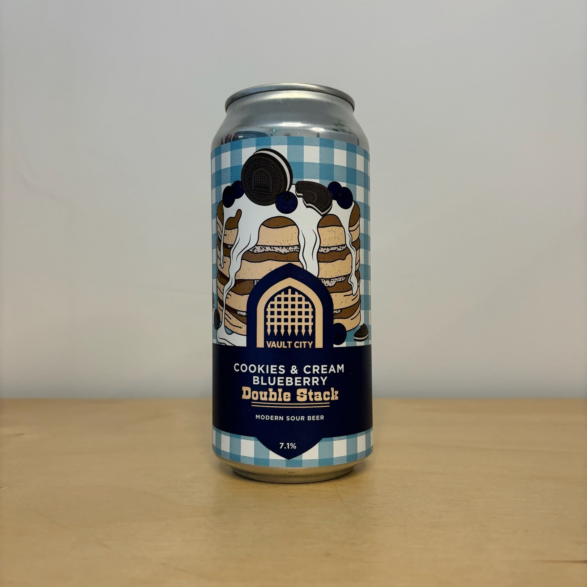 Vault City Cookies & Cream Blueberry Double Stack (440ml Can) Vault City Cookies & Cream Blueberry Double Stack (440ml Can)