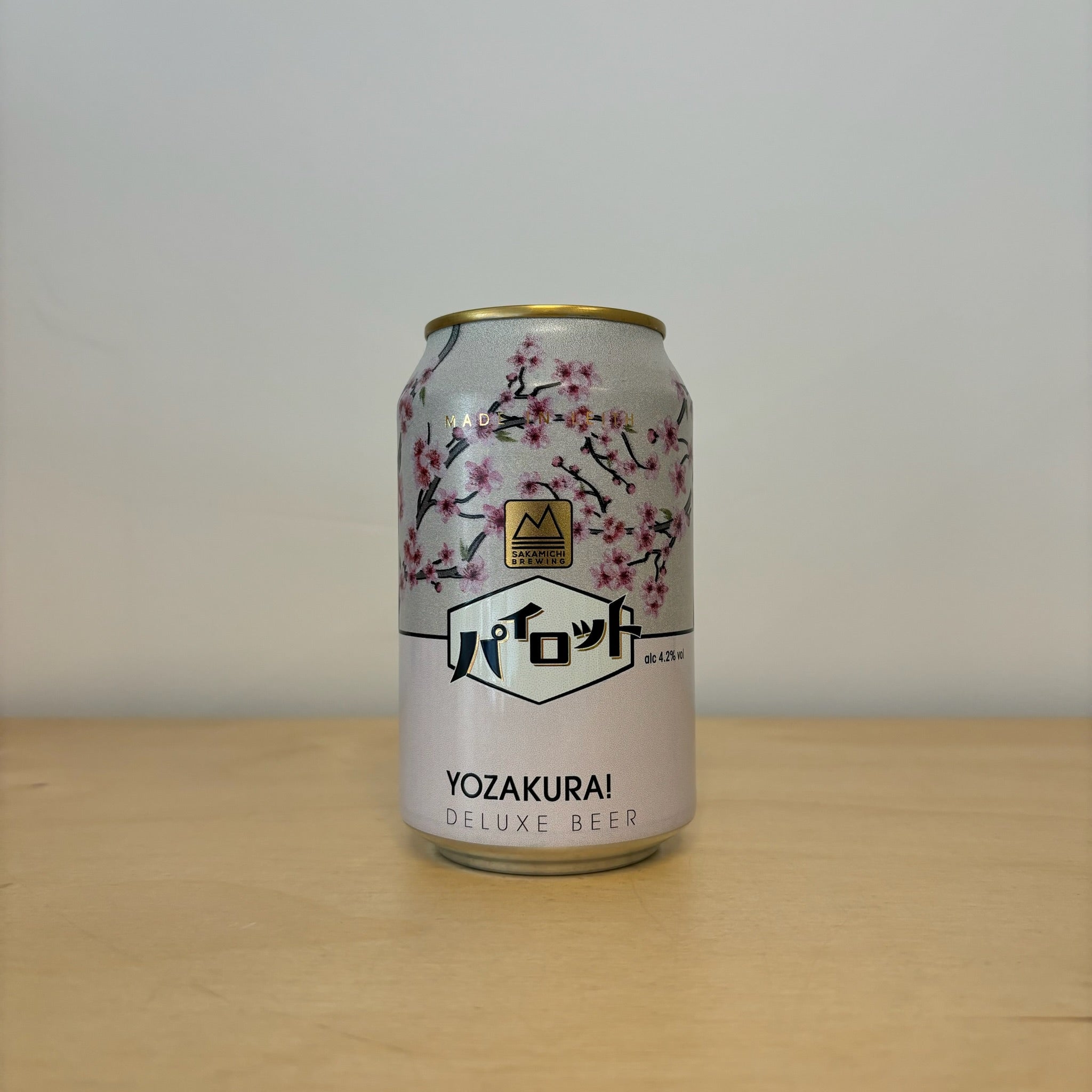 Pilot x Sakamichi Brewing Yozakura! (330ml Can) Pilot x Sakamichi Brewing Yozakura! (330ml Can)