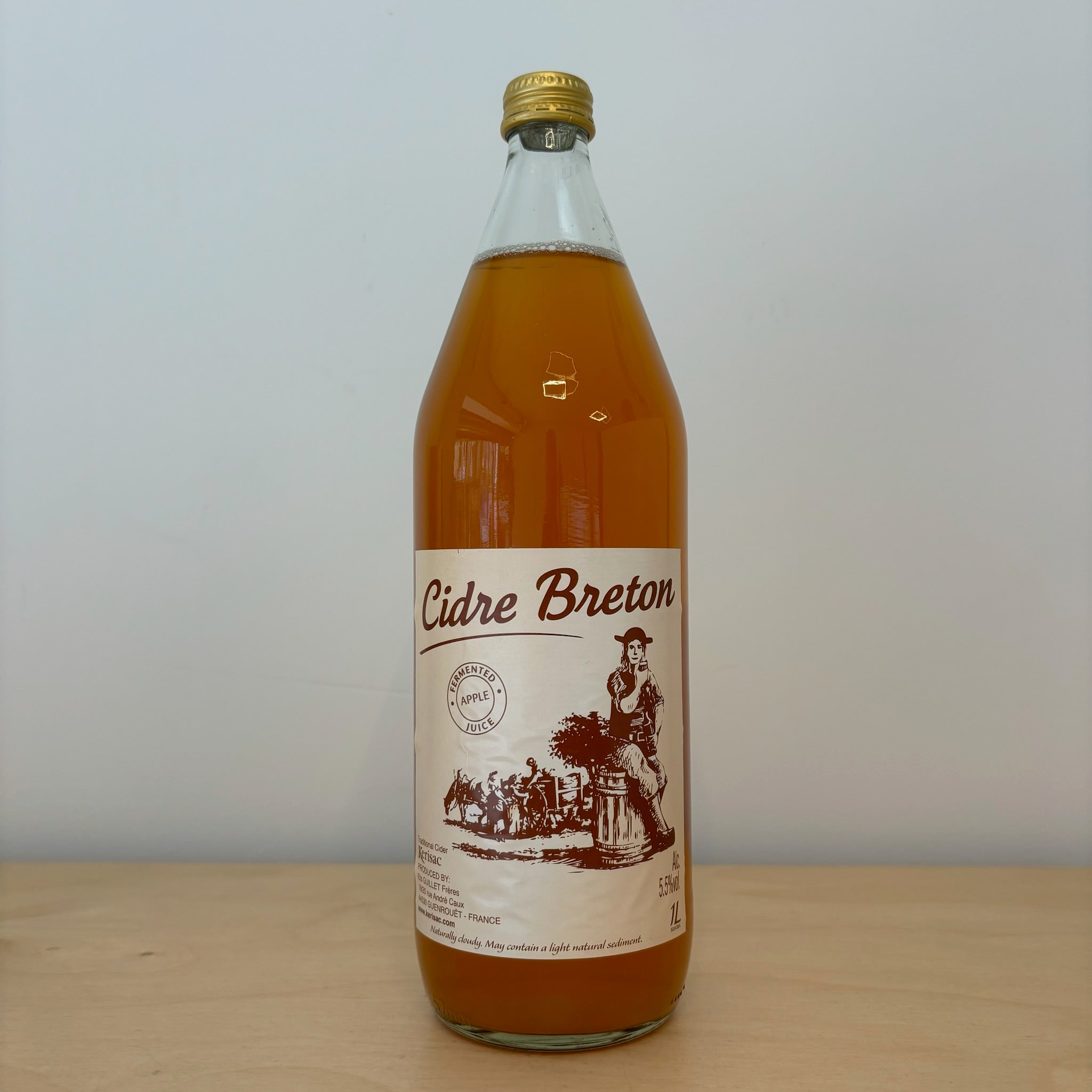 Kerisac Cidre Breton (1l Bottle) - Leith Bottle Shop