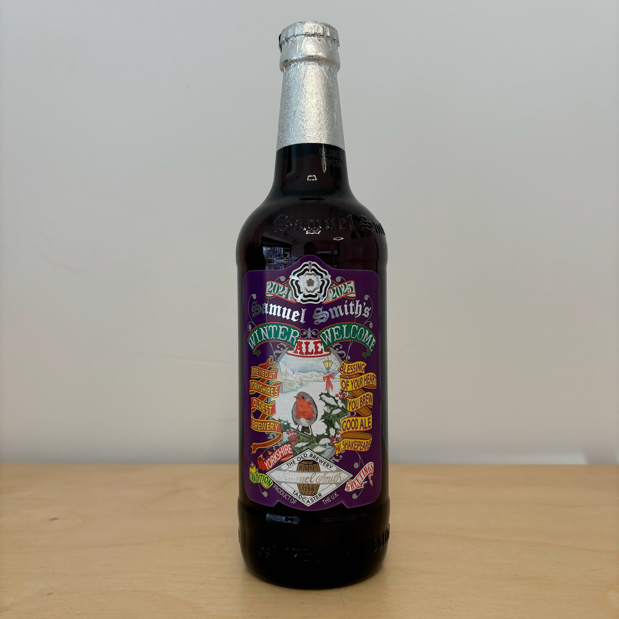 Samuel Smith Winter Welcome Ale (550ml Bottle) - Leith Bottle Shop