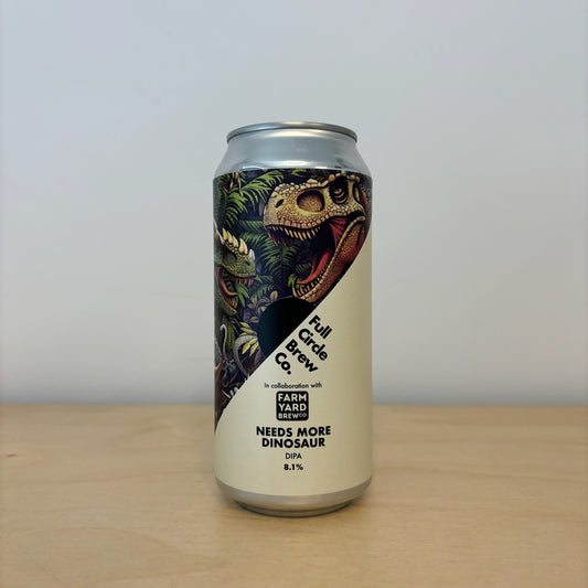 Full Circle x Farm Yard Brew Co Needs More Dinosaur (440ml Can)