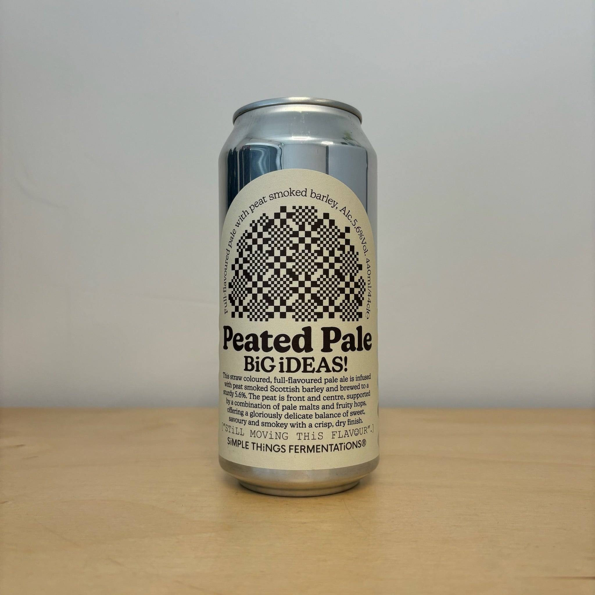 Simple Things Fermentations Peated Pale (440ml Can) - Leith Bottle Shop