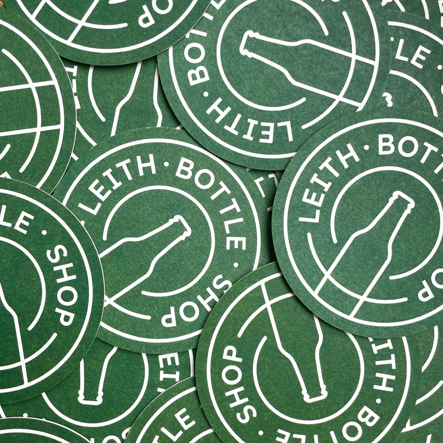 Leith Bottle Shop Beer Mat