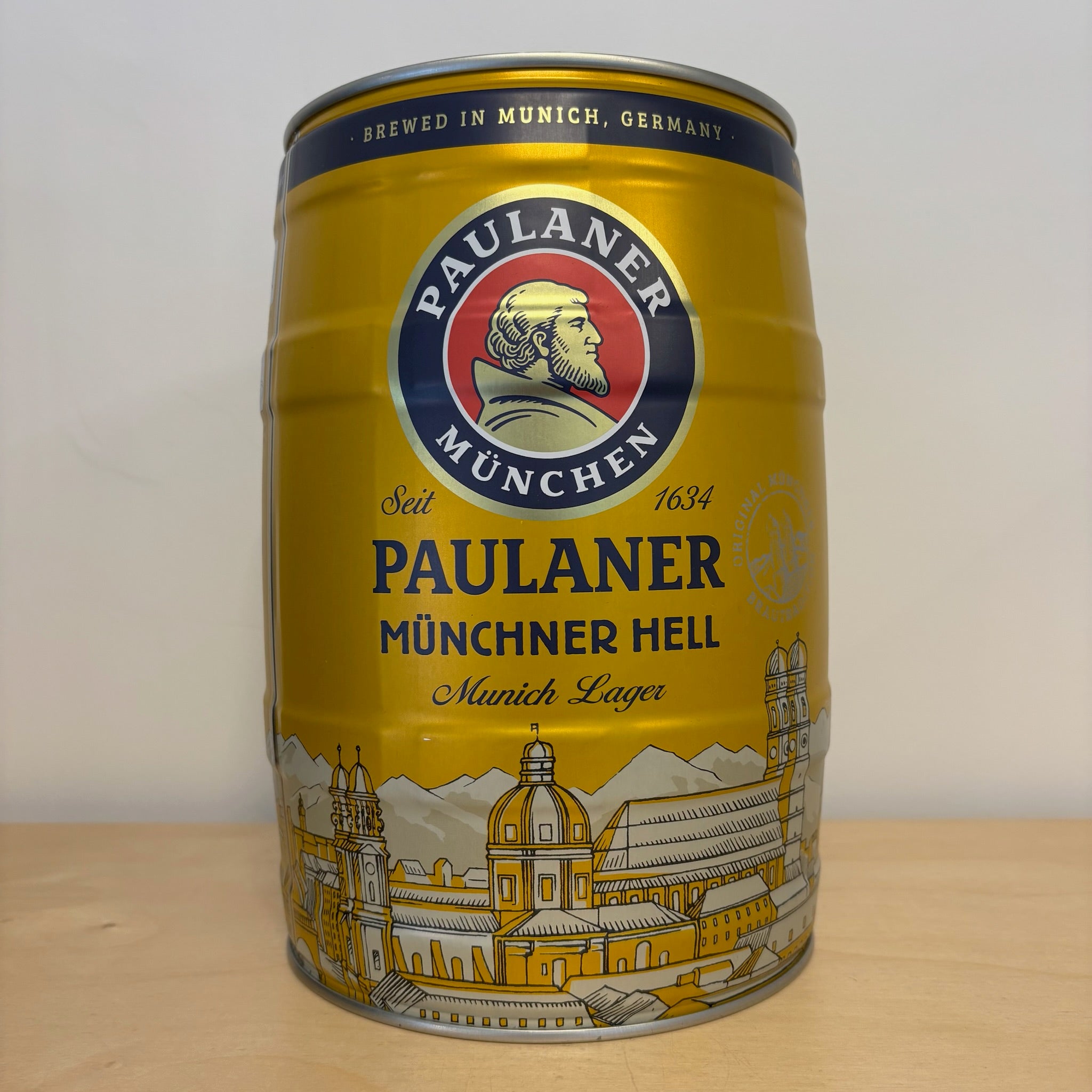 Paulaner Müncher Hell (5l Mini Keg) - Leith Bottle Shop