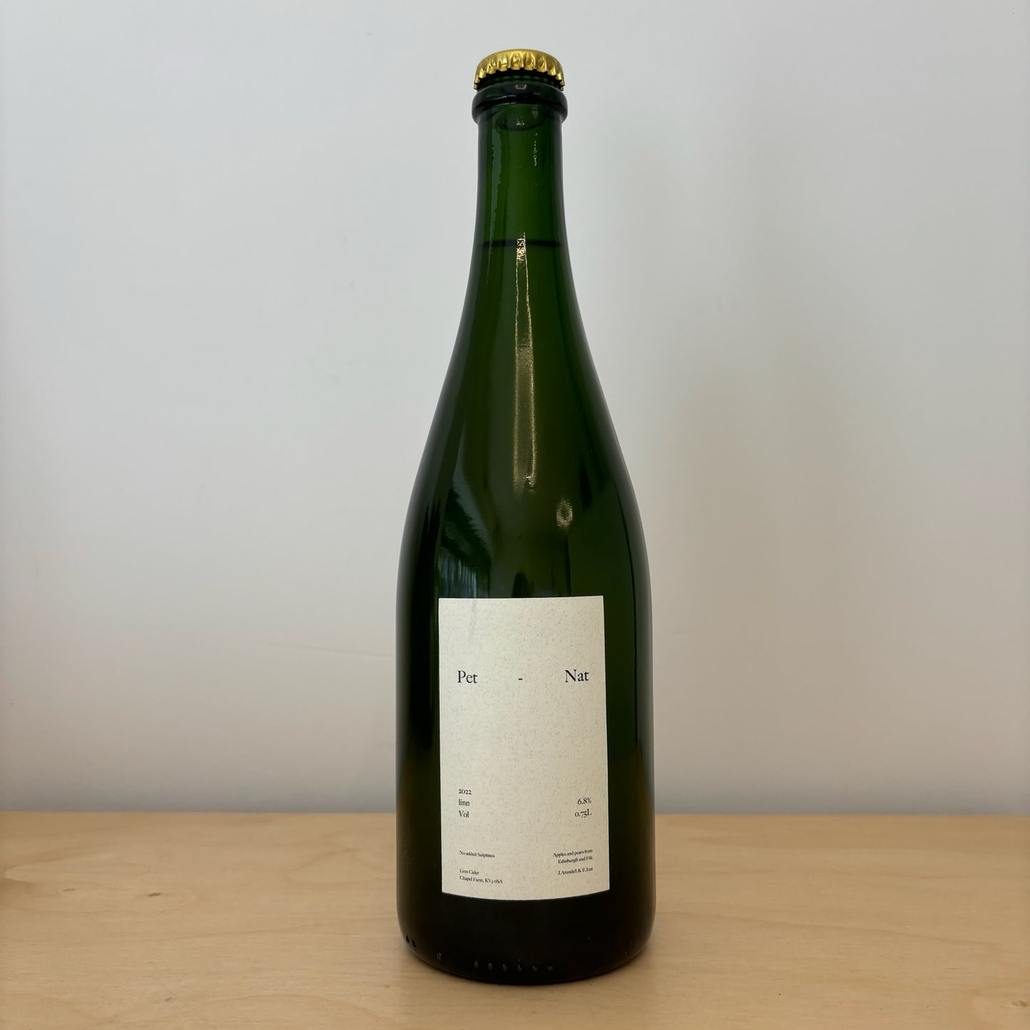 Linn Cider Pet-Nat (750ml Bottle)