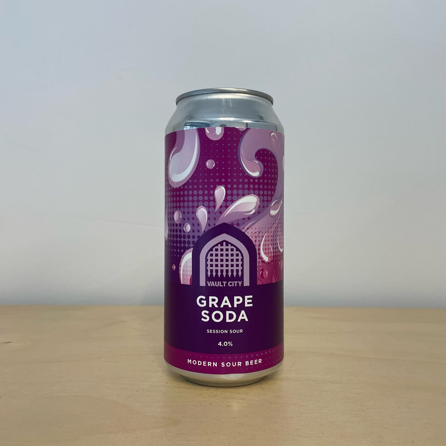 Vault City Grape Soda (440ml Can)