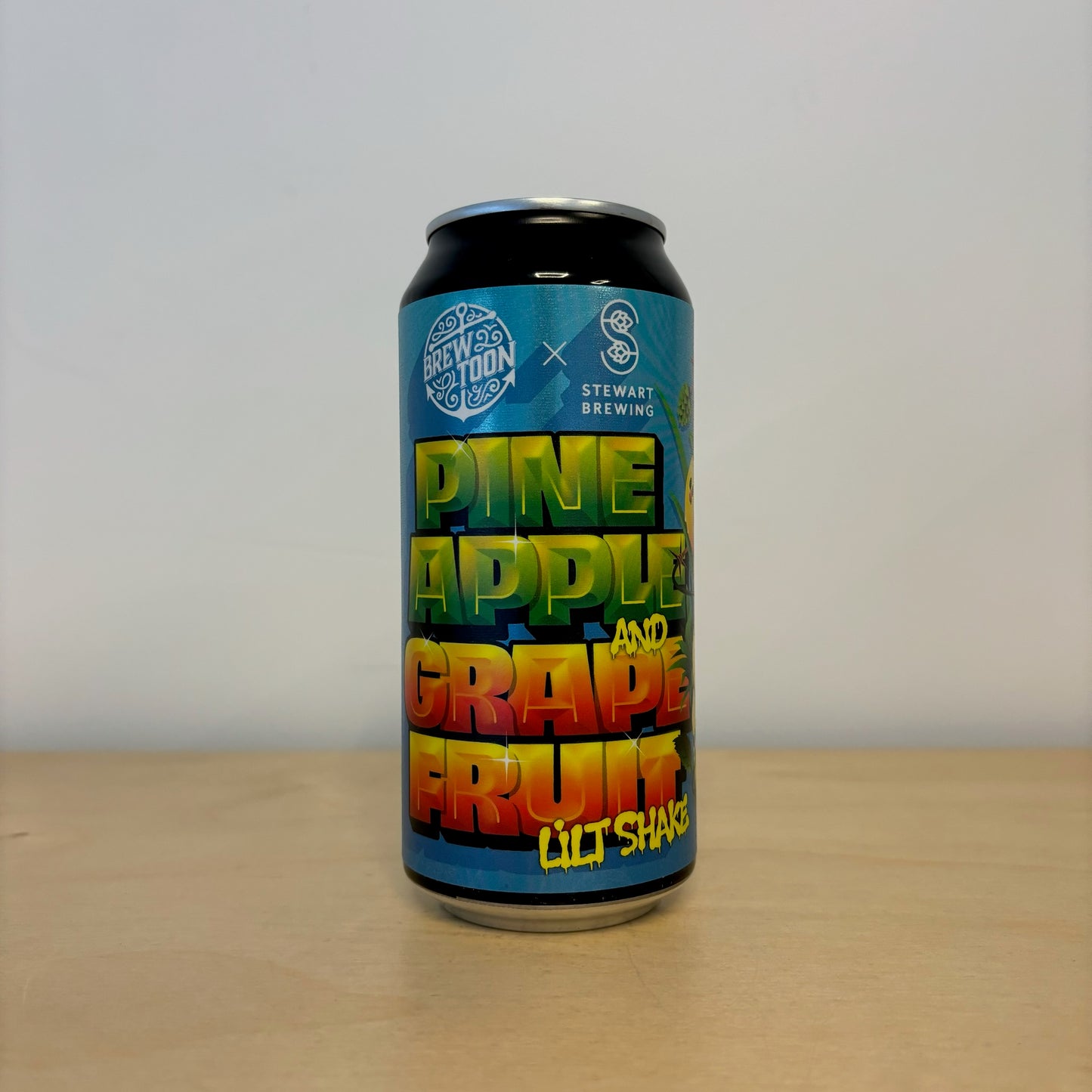Brew Toon x Stewart Brewing Pineapple and Grapefruit Lilt Shake (440ml Can)