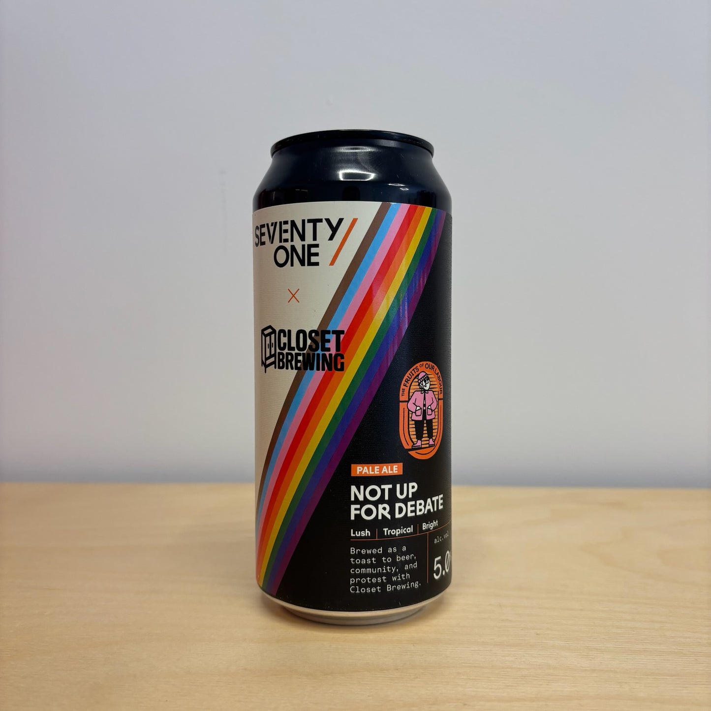 71 Brewing x Closet Brewing Not Up For Debate (440ml Can)