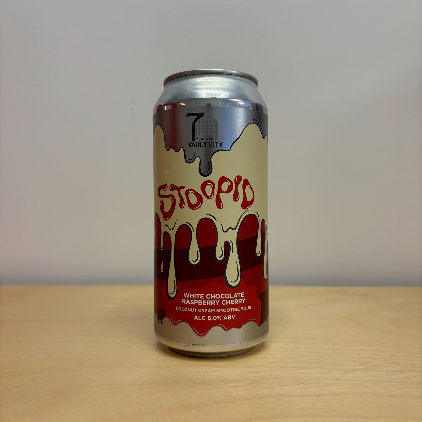 Vault City Stoopid White Chocolate Raspberry Cherry (440ml Can)