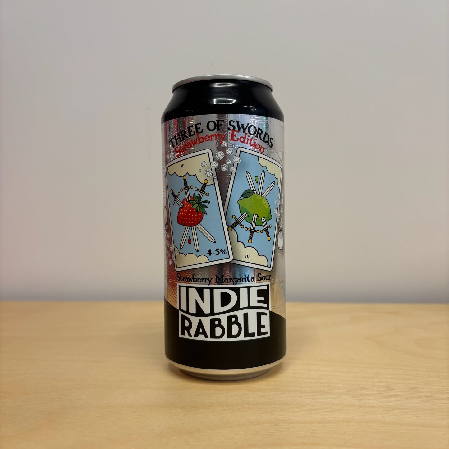 Indie Rabble Three Of Swords Strawberry Edition (440ml Can)