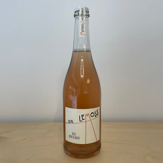 Lemoss Frizzante Non Filtrato Rosé (750ml Bottle)