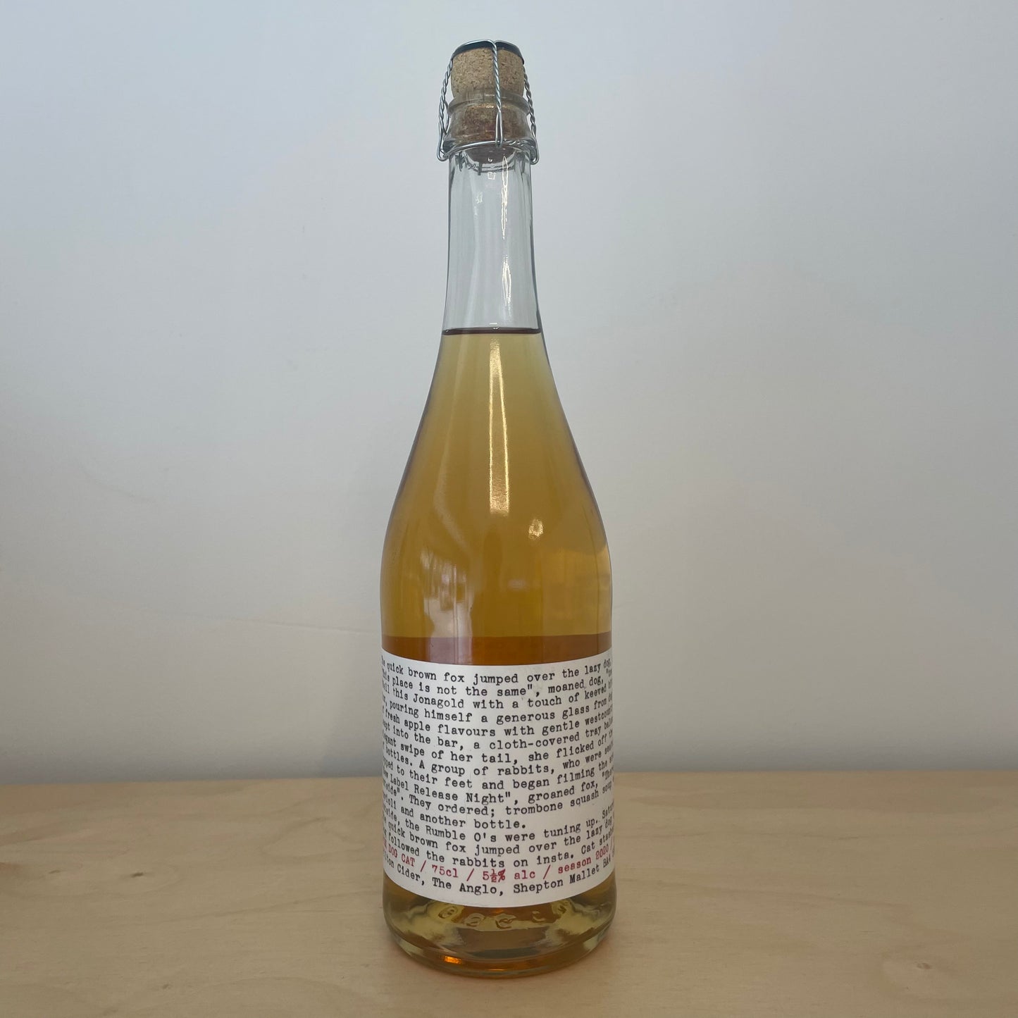 Pilton Fox Dog Cat (750ml Bottle)