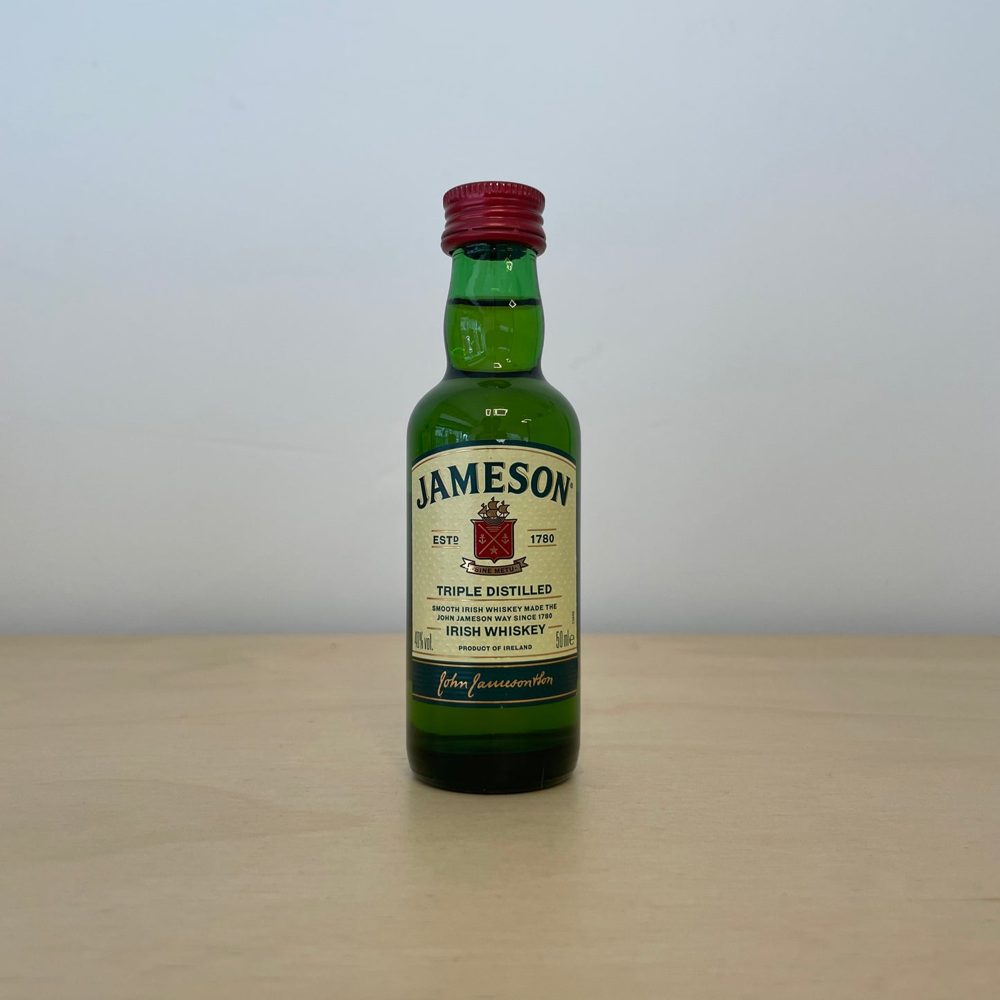 Jameson Triple Distilled Irish Whiskey Miniature (5cl Bottle)