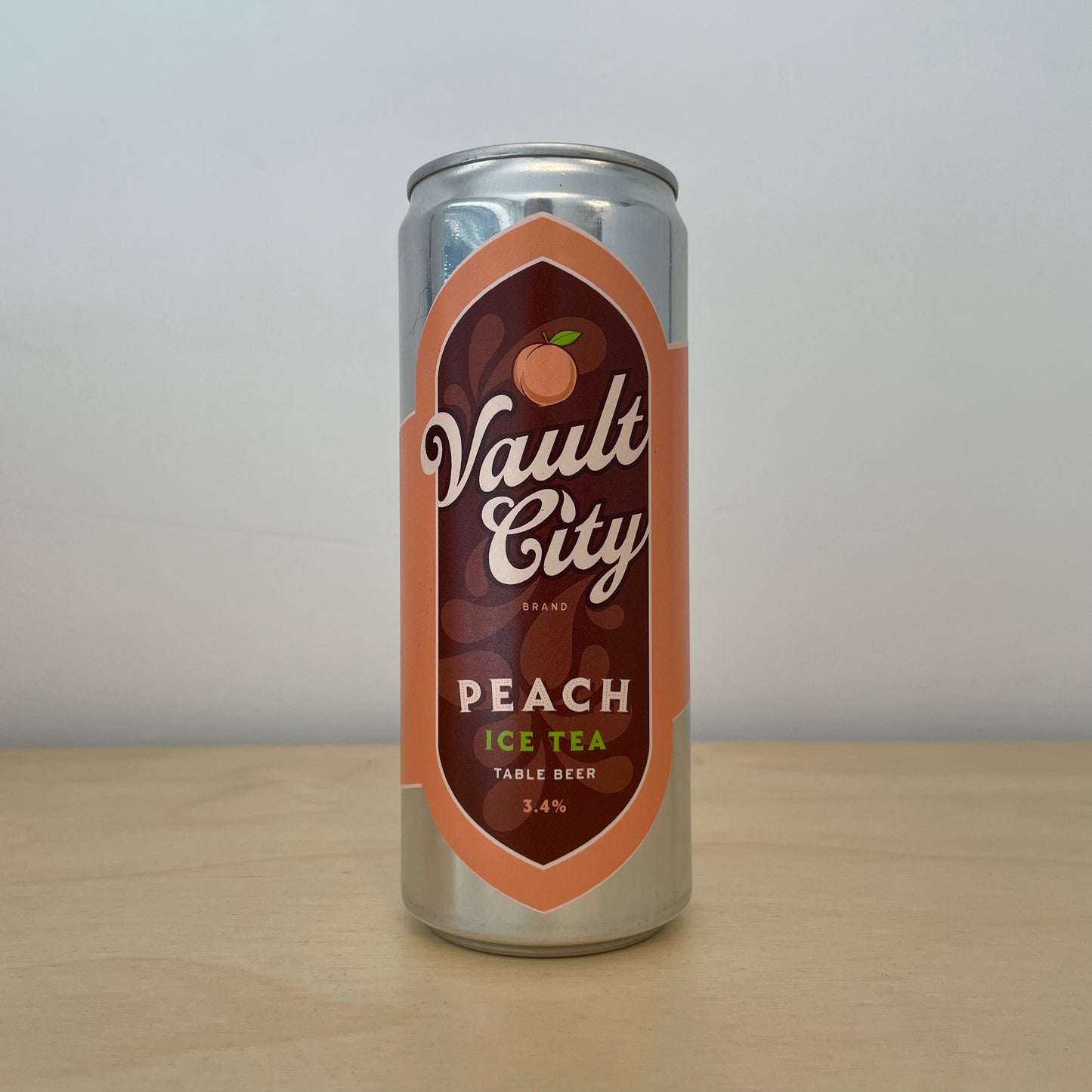 Vault City Peach Ice Tea (330ml Can)