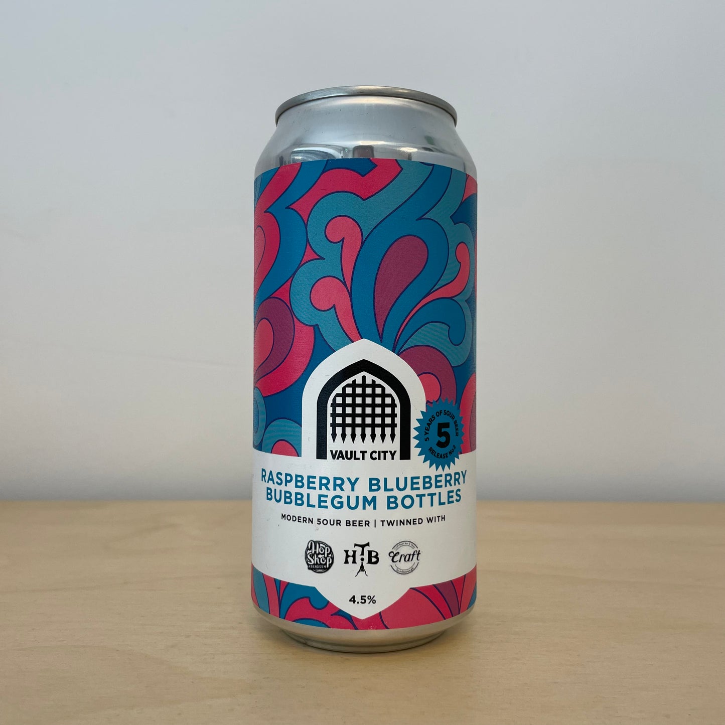 Vault City Raspberry Blueberry Bubblegum Bottles (440ml Can)