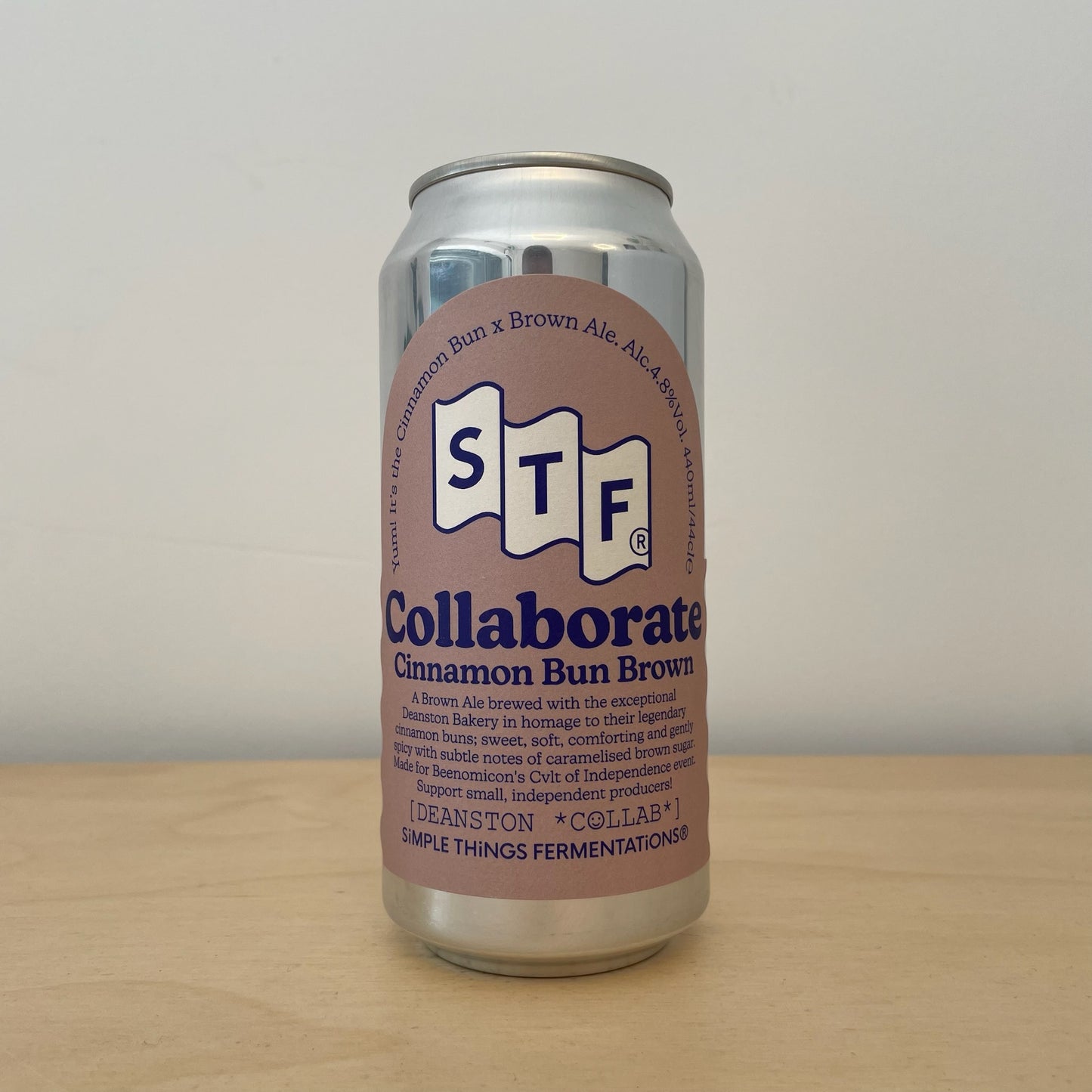 Simple Things Fermentations x Deanston Bakery Cinnamon Bun Brown (440ml Can)