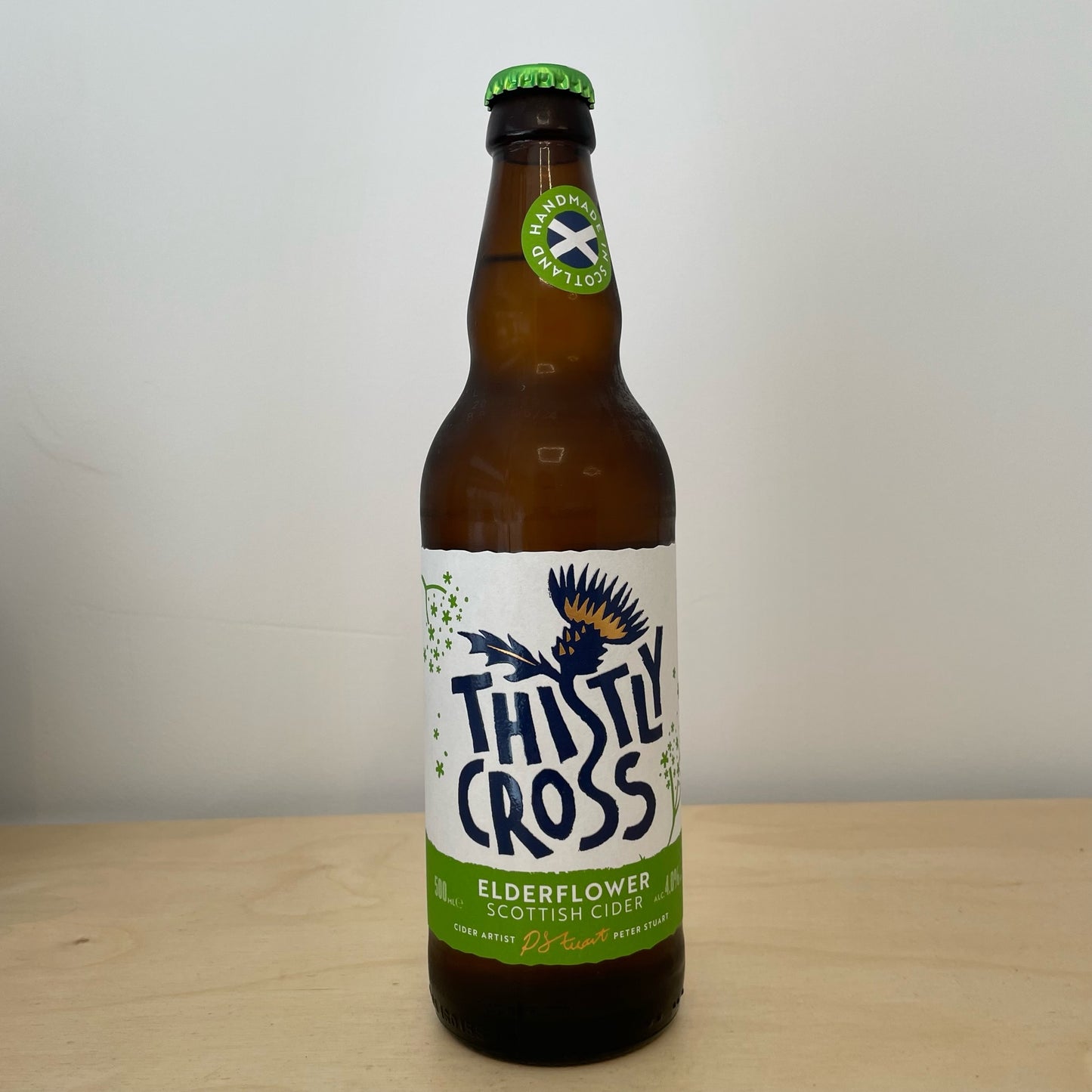 Thistly Cross Elderflower (500ml Bottle)