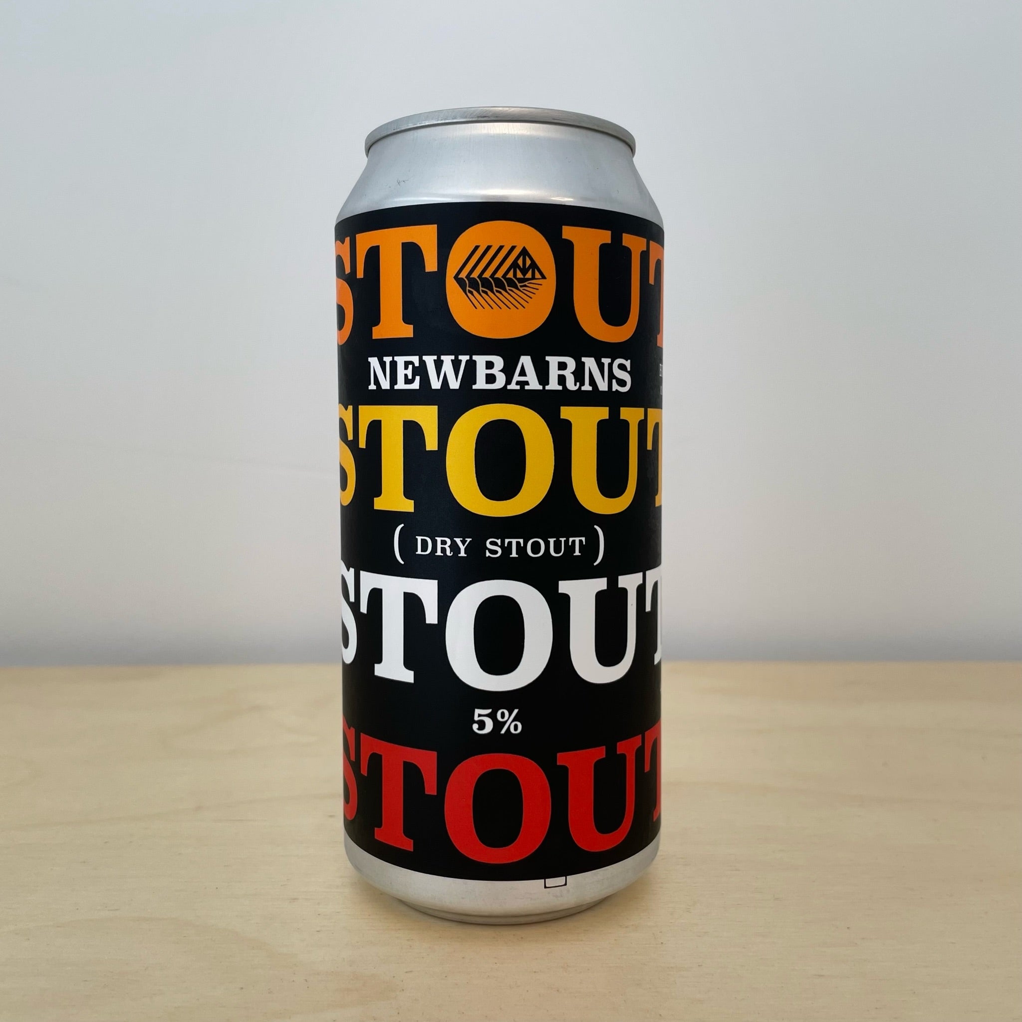 Newbarns Stout Beer (440ml Can) - Leith Bottle Shop