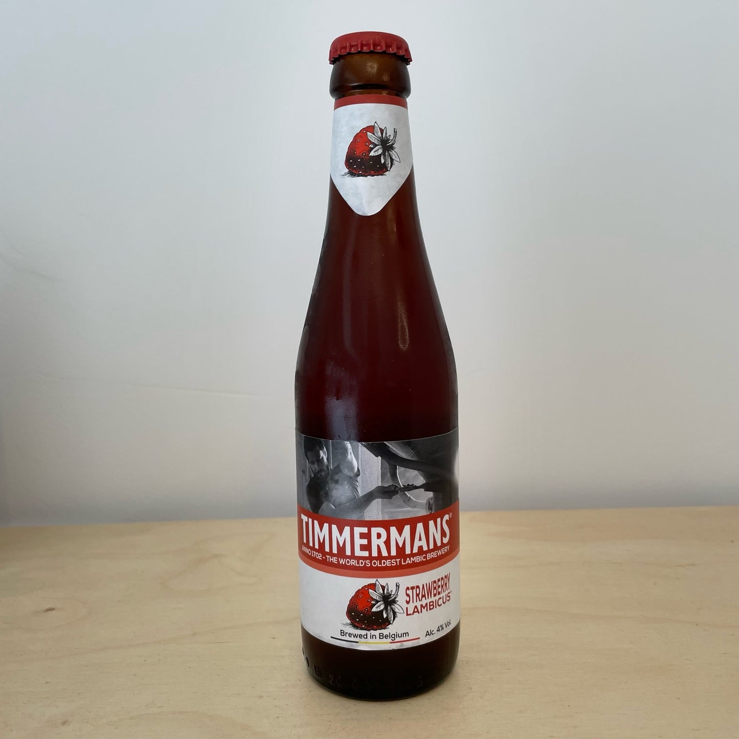 Timmermans Strawberry (330ml Bottle)