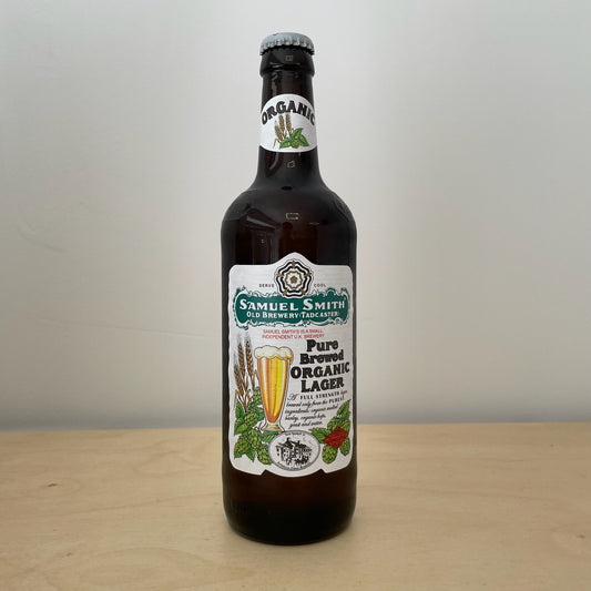 Samuel Smith Pure Brewed Organic Lager (550ml Bottle)