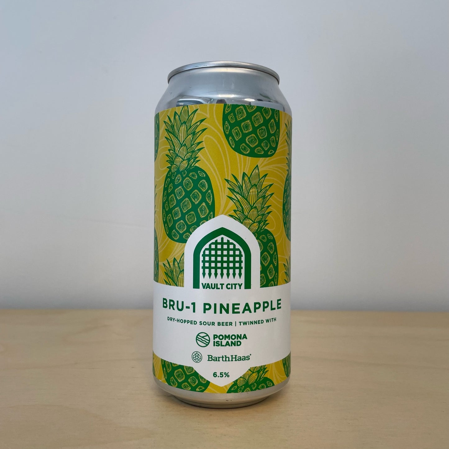 Vault City x Pomona Island x BarthHaas Bru-1 Pineapple Sour (440ml Can)