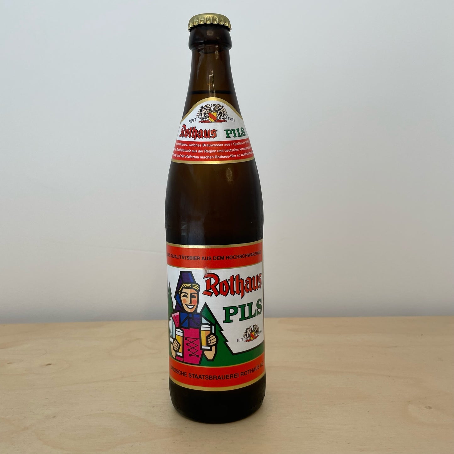 Rothaus Pils (500ml Bottle)