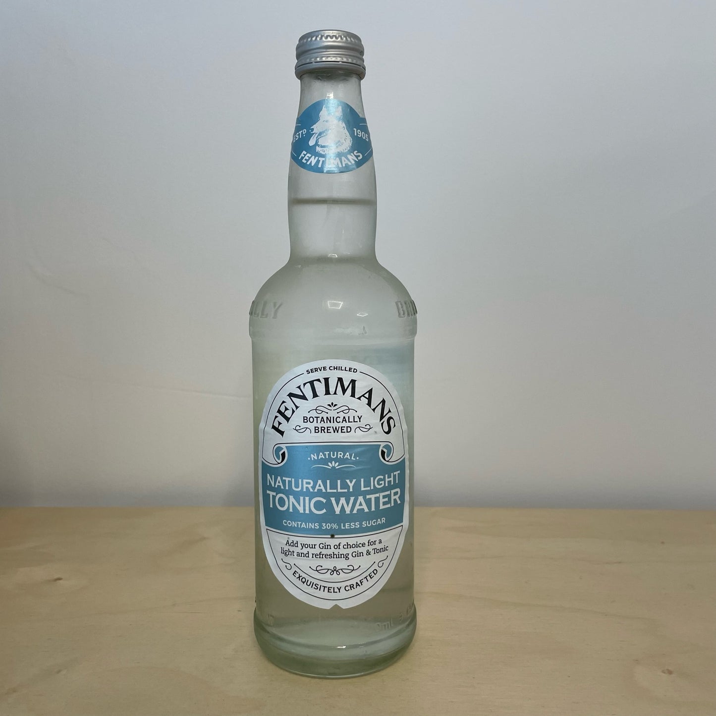 Fentiman's Light Tonic Water (500ml Bottle)