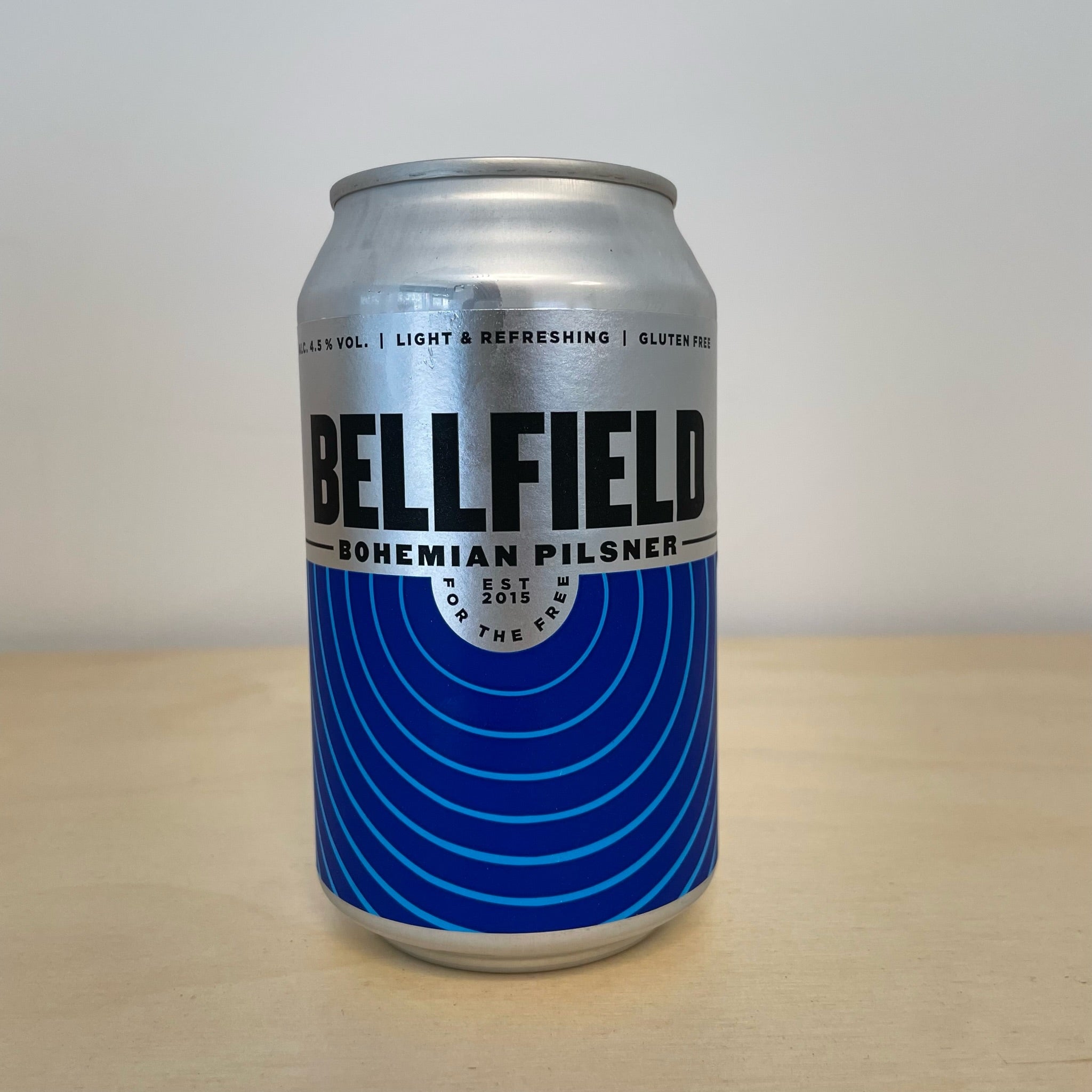 Bellfield Bohemian Pilsner (330ml Can) - Leith Bottle Shop