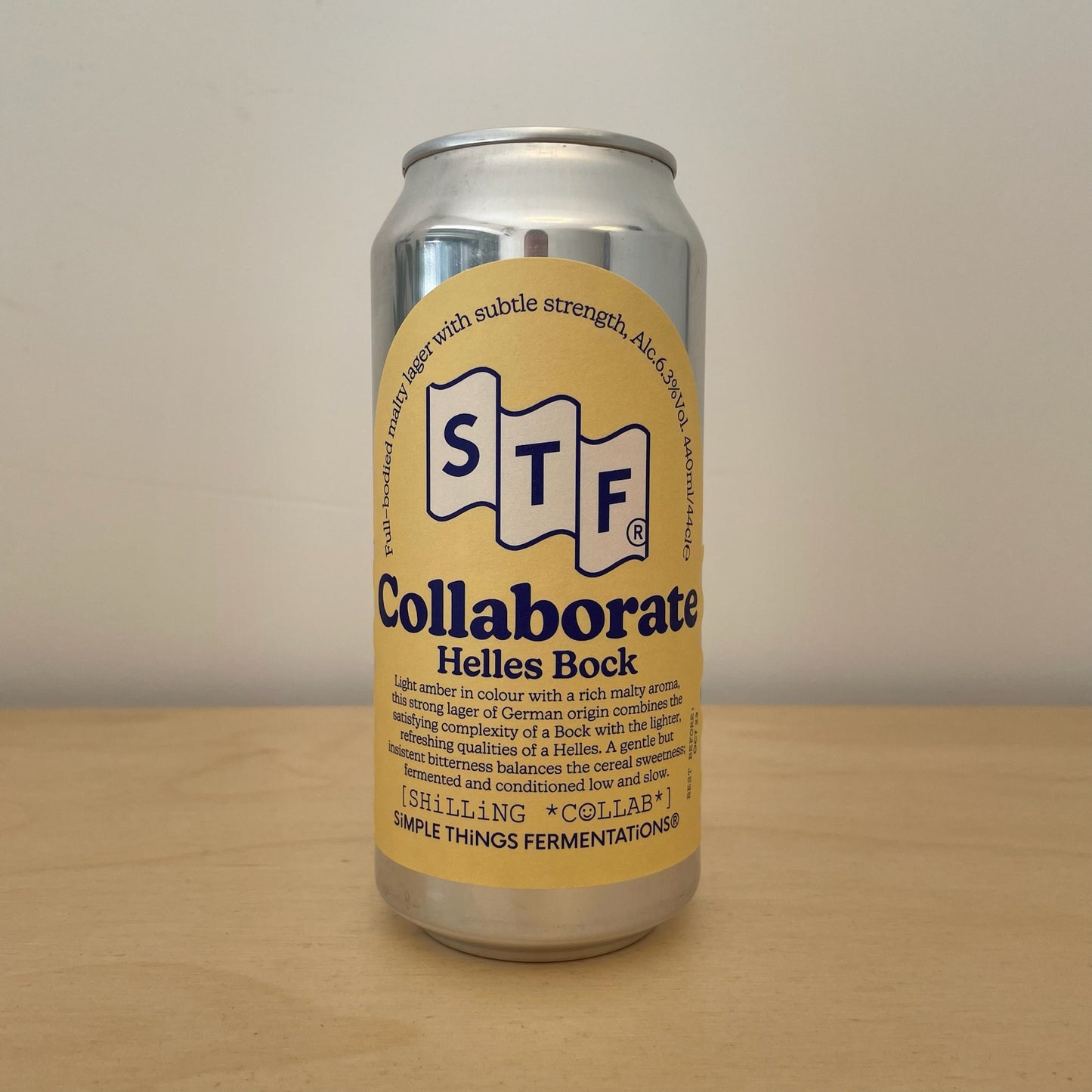 Simple Things Fermentations Helles Bock (440ml Can)