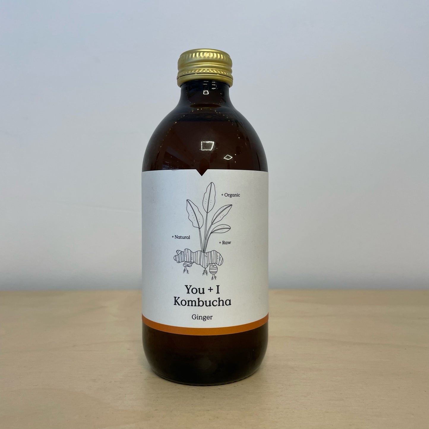 You + I Ginger Kombucha (300ml Bottle)