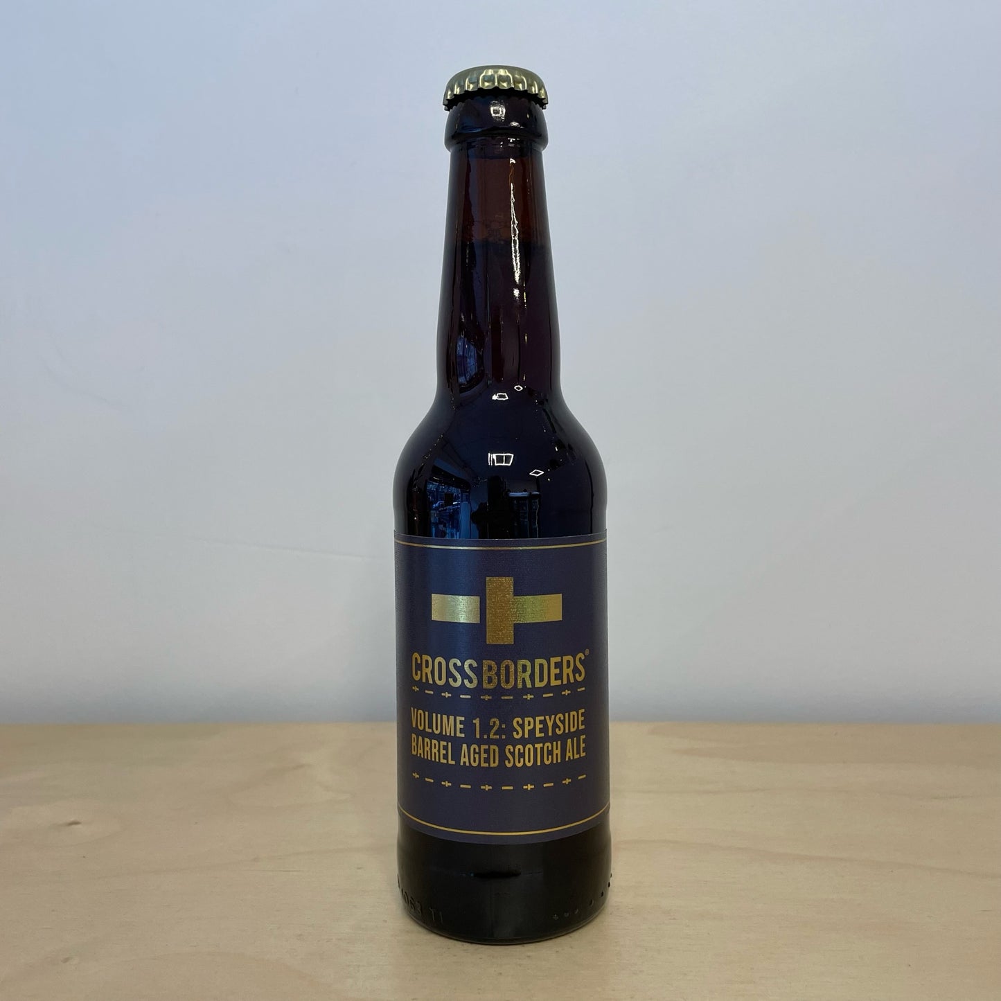 Cross Borders Volume 1.2: Speyside Barrel Aged Scotch Ale (330ml Bottle)