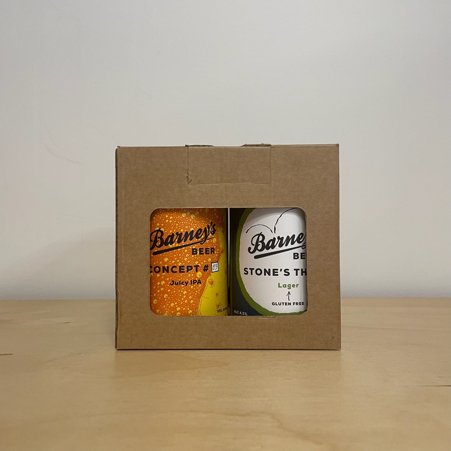 Beer Gift Box: Barney's Beer (4 Beers)