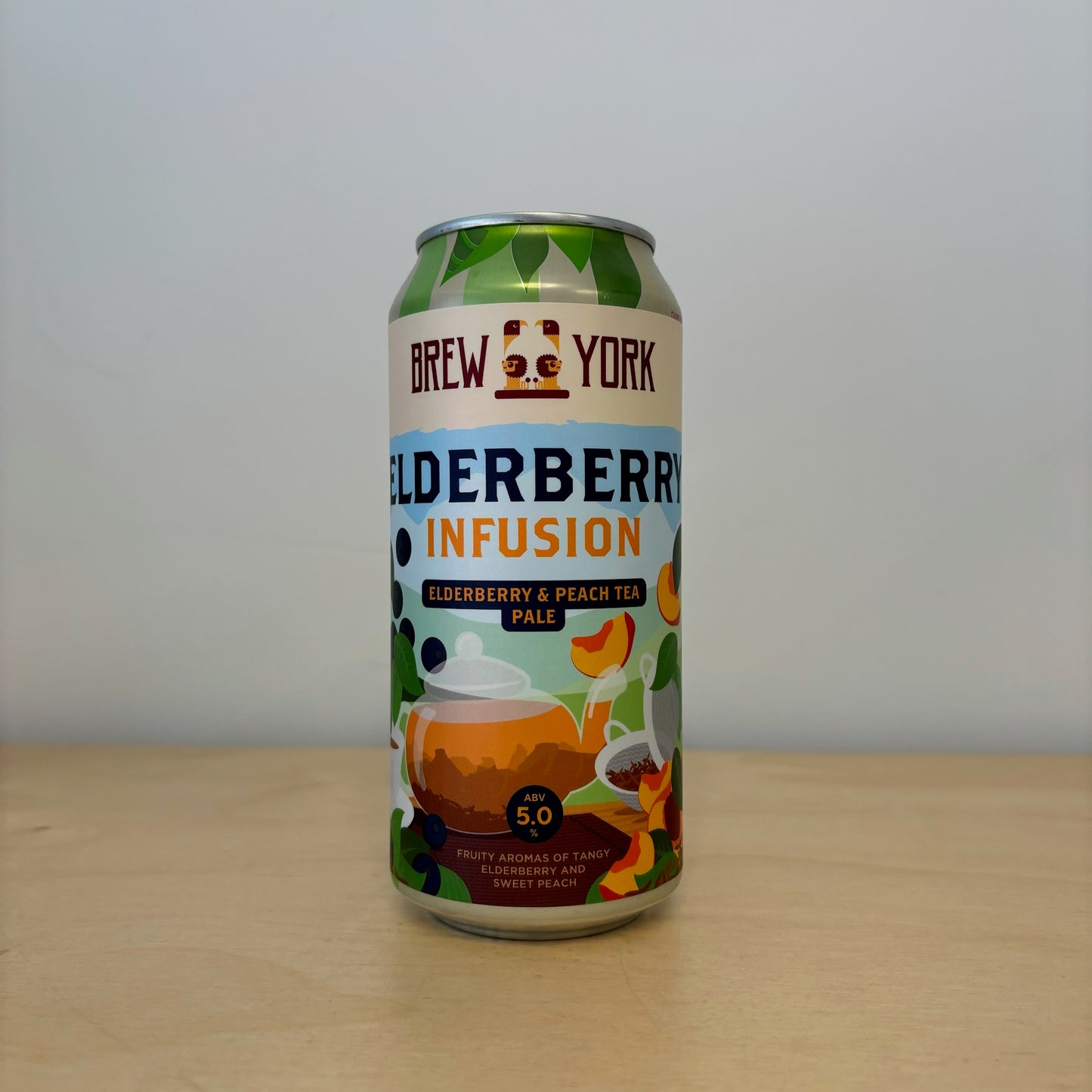 Brew York Elderberry Infusion (440ml Can)