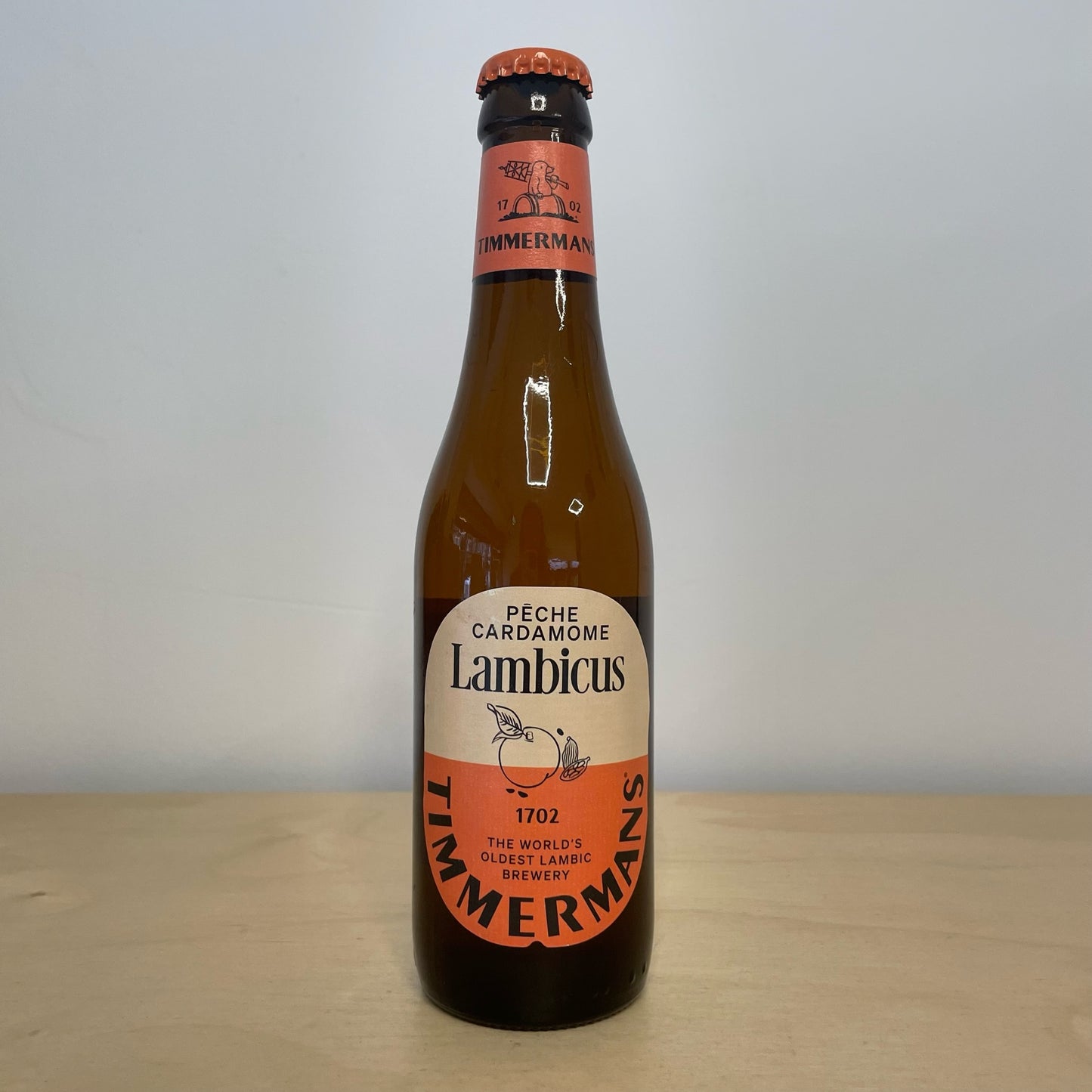 Timmermans Lambicus Pêche Cardamome (330ml Bottle)