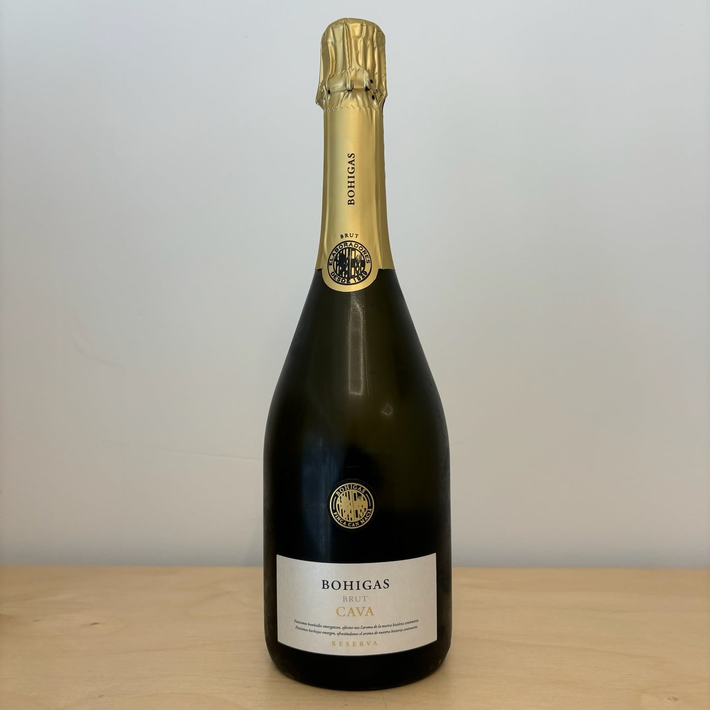 Bohigas Cava Brut Reserva (750ml Bottle)