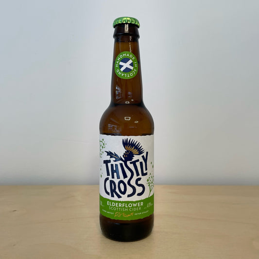 Thistly Cross Elderflower Cider (330ml Bottle)