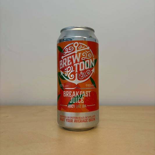 Brew Toon Breakfast Juice (440ml Can)