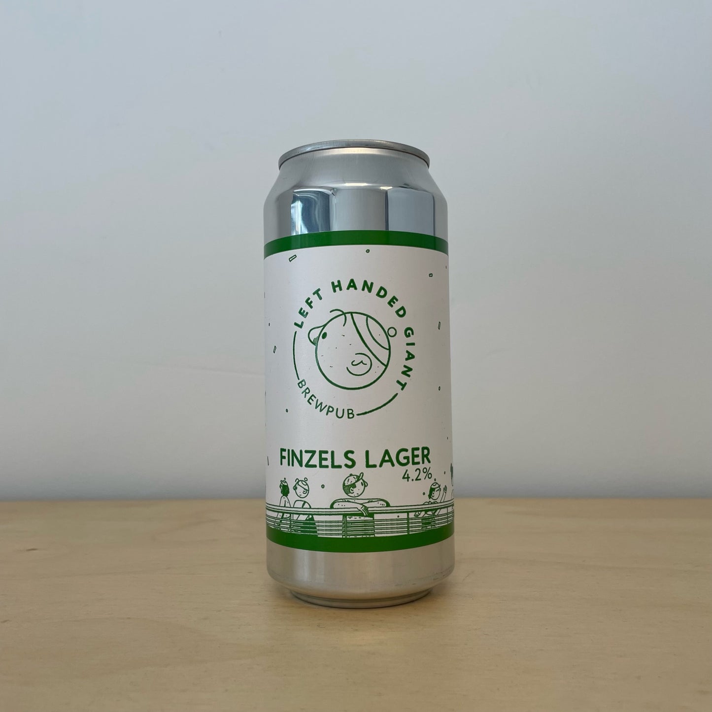 Left Handed Giant Finzels Lager (440ml Can)