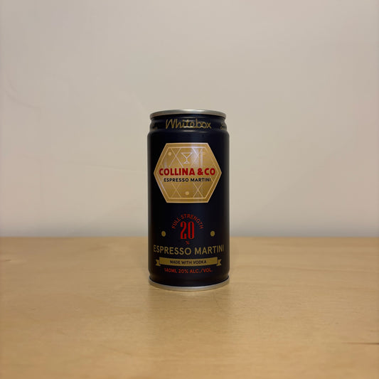 Whitebox Collina & Co Espresso Martini (140ml Can)