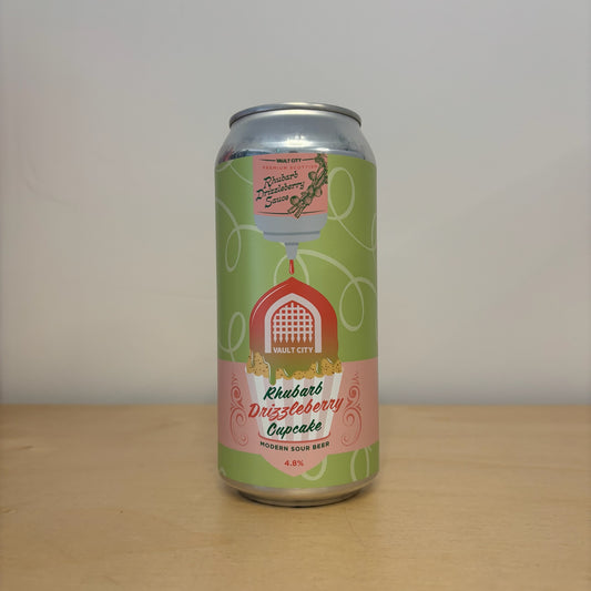 Vault City Rhubarb Drizzleberry Cupcake (440ml Can)