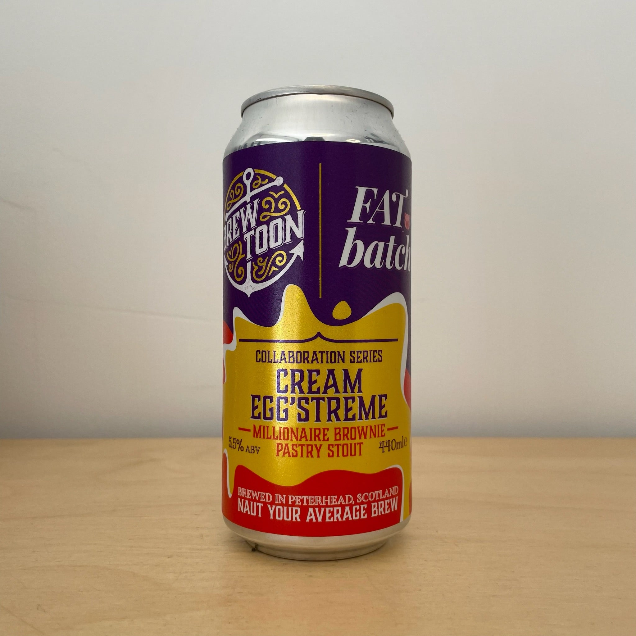 Fat Batch Brew Toon x Fat Batch Cream Egg'streme (440ml Can) β Leith Bottle Shop